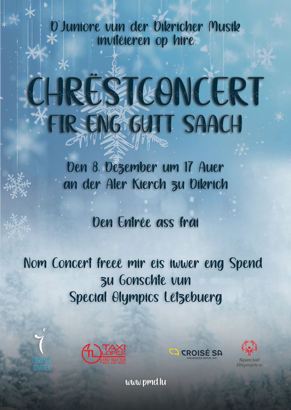 Chrëstconcert 2024