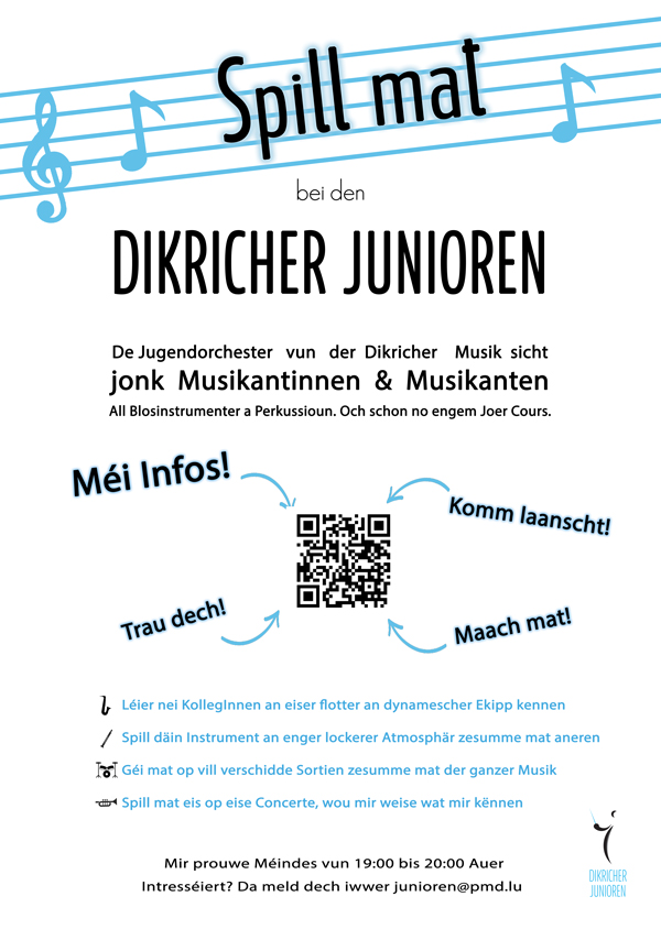 Opruff: Spill mat bei den Dikricher Junioren