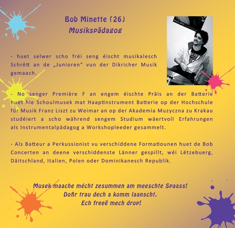 Bob Minette, Dirigent vun de Junioren
